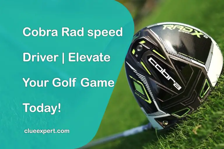 Cobra Rad speed Driver | Elevate Your Golf Game Today!